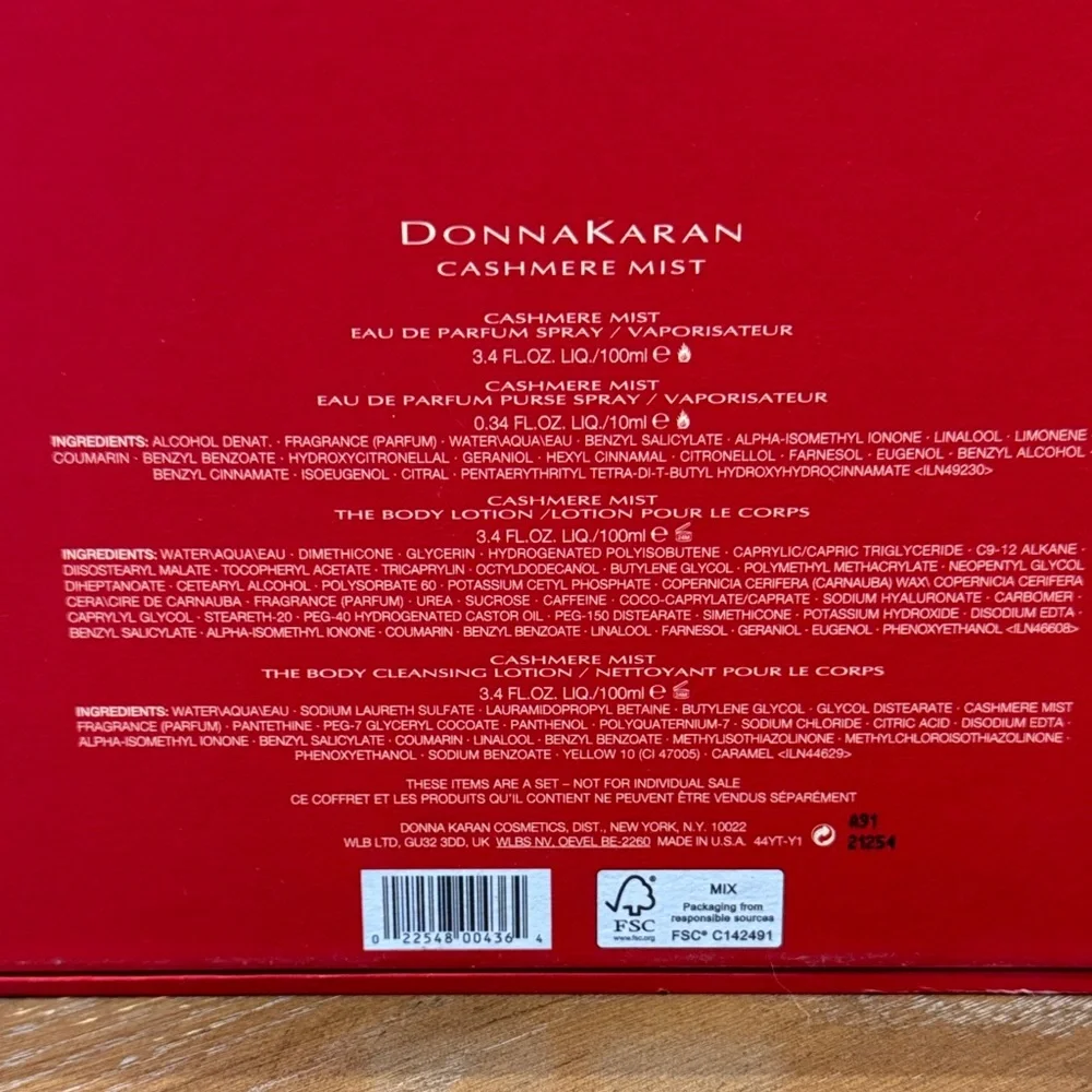 Donna Karan Cashmere Mist Fragrance and Lotion Set - Picture 6 of 6